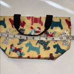 ECO CHIC MULTICOLORED INSULATED BAG SCOTTISH DOG DESIGN BLACK HANDLES 11.5β X 7β Blue Photo 6