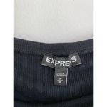 EXPRESS  Black Ruffle Off Shoulder Bodysuit - Size M Photo 1