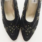 Newport News  • Vintage Embellished Suede Heels Photo 2