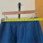 CP Shades  The Wendy 100% Linen Wide Leg Palazzo Pants $238 Blue Size XS Photo 4