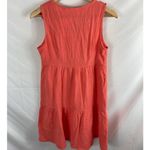 NWT PatPat Ruffle Detail Coral Pink Orange Dress Size Small Photo 2