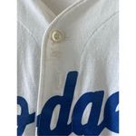 Vintage USA Made Rawlings LA DODGERS Jersey SIZE XXL White Photo 4