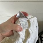 Mother Women’s White 26 Little Miss Lacey Looker Ankle Fray Jeans Photo 8