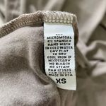 LA Made New Criss Cross Double Strap Wrap Asymmetric Mini Dress Taupe Photo 15