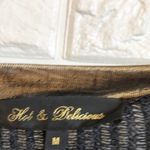 Hot & Delicious gold cuff cropped crop sweater Photo 3