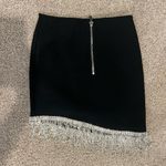 Akira NWT  THANK ME LATER MINI SKIRT WITH RHINESTONE FRINGE Photo 3
