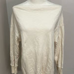 Pilcro Anthropology  Cream Women's off the shoulder Sweater Photo 0