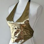 Gold Halter Vest Size XS Photo 1