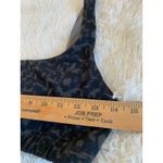 Vuori  Women's Bra Cocoa Spots Cheetah Print Size Medium Photo 1