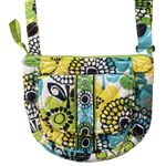 Vera Bradley  Quilted Crossbody Bag Limes Up 🍋🟩Floral Pattern‎ Adjustable Strap Photo 0