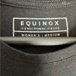 Equinox Black Women’s Shirt Fitted Graphic Tee Medium Fitness Life Gym Clubcore Photo 5
