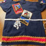 JH Collectibles Navy Blue Cardigan Cruise Themed Size M Photo 1