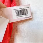 JustFab  Bright Coral Keyhole Front Jumpsuit Size Medium Photo 4