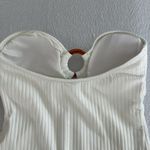 MELISSA ODABASH BARBUDA IVORY RIBBED SWIMSUIT, IVORY RIBBED, SIZE 4, $270.00 Photo 7