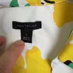 Ann Taylor ⭐️ Floral Camp Shirt - Yellow Spring Size S Photo 4