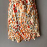 Haute Hippie  sz S red orange 100% Silk‎  spaghetti strap mini dress Photo 2