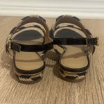 Tory Burch NEW   Lola Woven Slingback PATENT Sandal Size 7.5 NAVY Beige Jute Photo 5