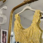 ZARA  women’s yellow gingham top  Photo 1