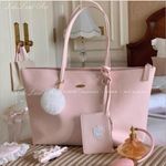 Lala Land pink waterproof tote Bag Photo 0