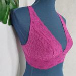 Wacoal  Fuchsia Pink Lace Bralette Photo 1