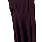 Allegra K  Women's Midi Dress in Deep Purple Photo 0