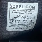 Sorel  Leather Lolla II Ankle Boot Womens 7 Waterproof Quarry Grey Studded Bootie Photo 9