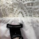 Club Monaco  White Eyelet Spaghetti Strap Dress Size 6 Photo 2