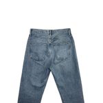 AGOLDE  90s Pinch High Rise Straight Jeans Distressed Button Fly Size 27 Photo 5