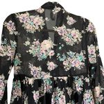 Ban Jara NWT, Floral Babydoll Mini Dress, Sz XS Photo 7