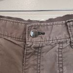 Carhartt  Women Relaxed Fit Cargo Shorts Gray Size 12 Cotton Utility 9" inseam Photo 3