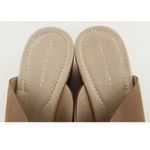 Donald J Pliner Syna Taupe Nubuc Strappy Wedges Size 9.5 Photo 6
