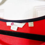 BODEN Lucie Red Knit Tunic Long Sleeve Dress US 8R/UK 12R Casual Office Modest Size 8 Photo 2