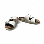 Birkenstock  Arizona White Leather Sandals – Size 38 (US 7) Photo 3
