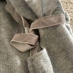 Crave fame  Gray V-Neck Sweater Photo 1