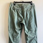 J.Crew Chino Pants Womens Sz 6 Green Slash Pockets Flat Front 100% Cotton L2514 Photo 6