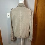 Paige women’s Pacey jacket vintage moss taupe khaki casual size XL Photo 5