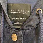 Sanctuary navy linen cargo jacket women’s XS Photo 6