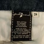 7 For All Mankind dark wash “A pocket” low rise flare y2k jeans. Size 29. Photo 3