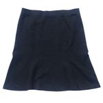 DKNYC Charcoal Grey A-line Flared Stretch Skirt Photo 4
