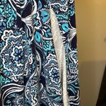 Willi Smith Women’s Blue Paisley Maxi Skirt Size Medium Photo 4