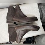 Fly London  Brown Leather Pull On Chelsea Booties Sz 11 Photo 4