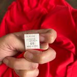 Women's Red Mini Dress One Shoulder Size‎ Medium Asymmetrical Bodycon NWOT Photo 6