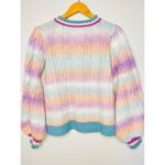 Karlie women’s pullover cable knit sweater size M Photo 2