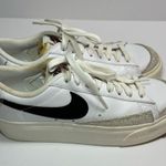 Nike Blazer Classic White and Black Low-Top Sneakers 7.5 Photo 1