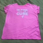 Pink for the Cure shirt/ breast cancer awareness shirt Susan G Komen Size XL Photo 0