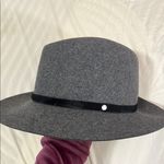 Rag and Bone Charcoal Gray Floppy Brim Fedora Photo 3