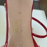 Gianvito Rossi $995  Women's Red Plexi Platform Heel Photo 6