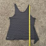 Athleta  navy blue & white pattern tank top size M Photo 10