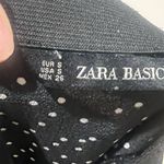 ZARA  Women's Black Polka Dot Midi Skirt Size Standard S Casual Photo 4