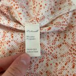 Victoria's Secret Victoria’s Secret Vintage Orange & White Snowflake Thermal Pajama Top Photo 10